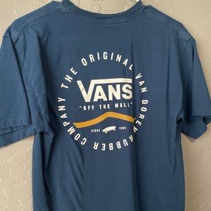 VANS Blue Short Sleeve